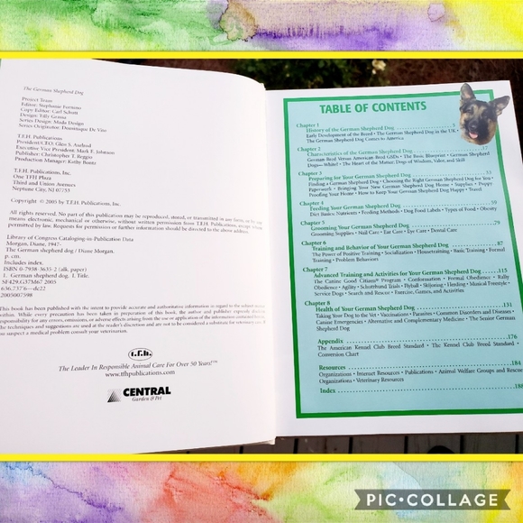 German Shepherd Dog Book + Dog Show Origami - Picture 3 of 12